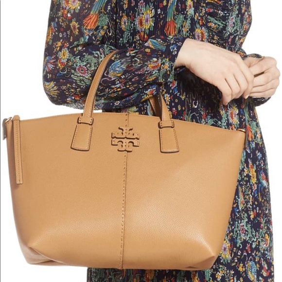 Tory Burch Leather Satchel - Picture 6 of 8